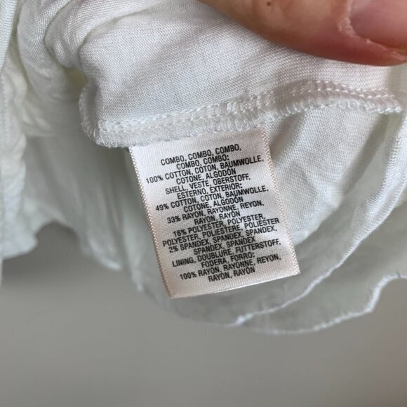 Maeve by Anthropologie Lace and Waffle Knit Seeveless Top Medium - Picture 7 of 9